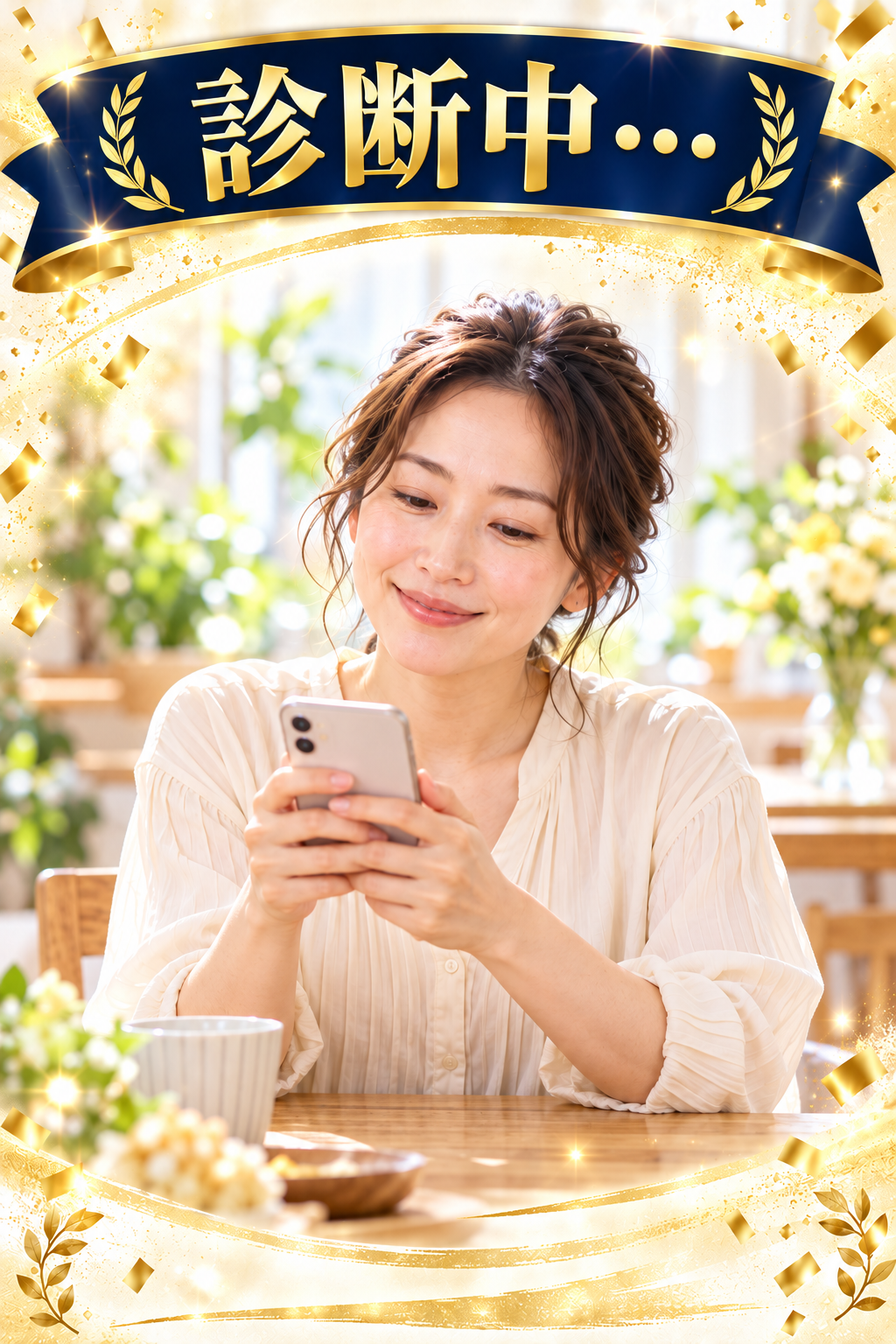 診断中…